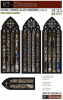 RT-Diorama 35767 Gothic stained glass Windows [Type 01] 1/35
